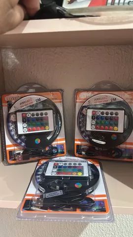Fita led com  controle  ?  completo 
