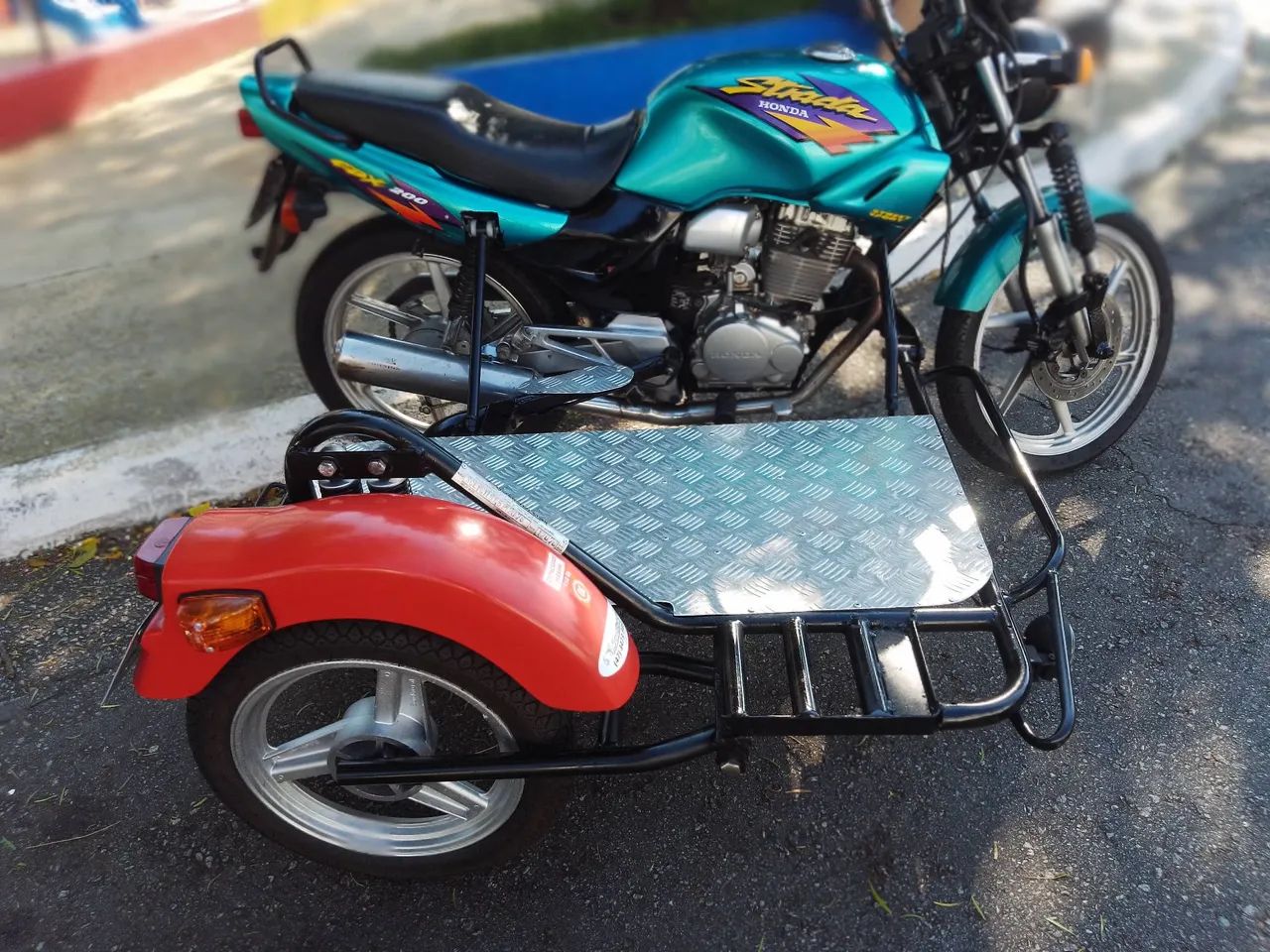 SaidCar Plataforma 2024 na CBX200 ano 98 todo regularizado 