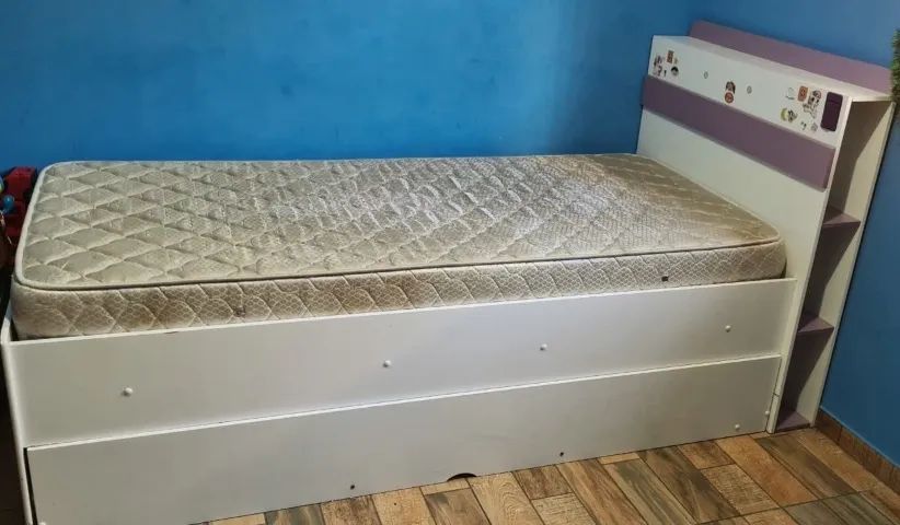 Bicama solteiro com cama auxiliar - Foto 2