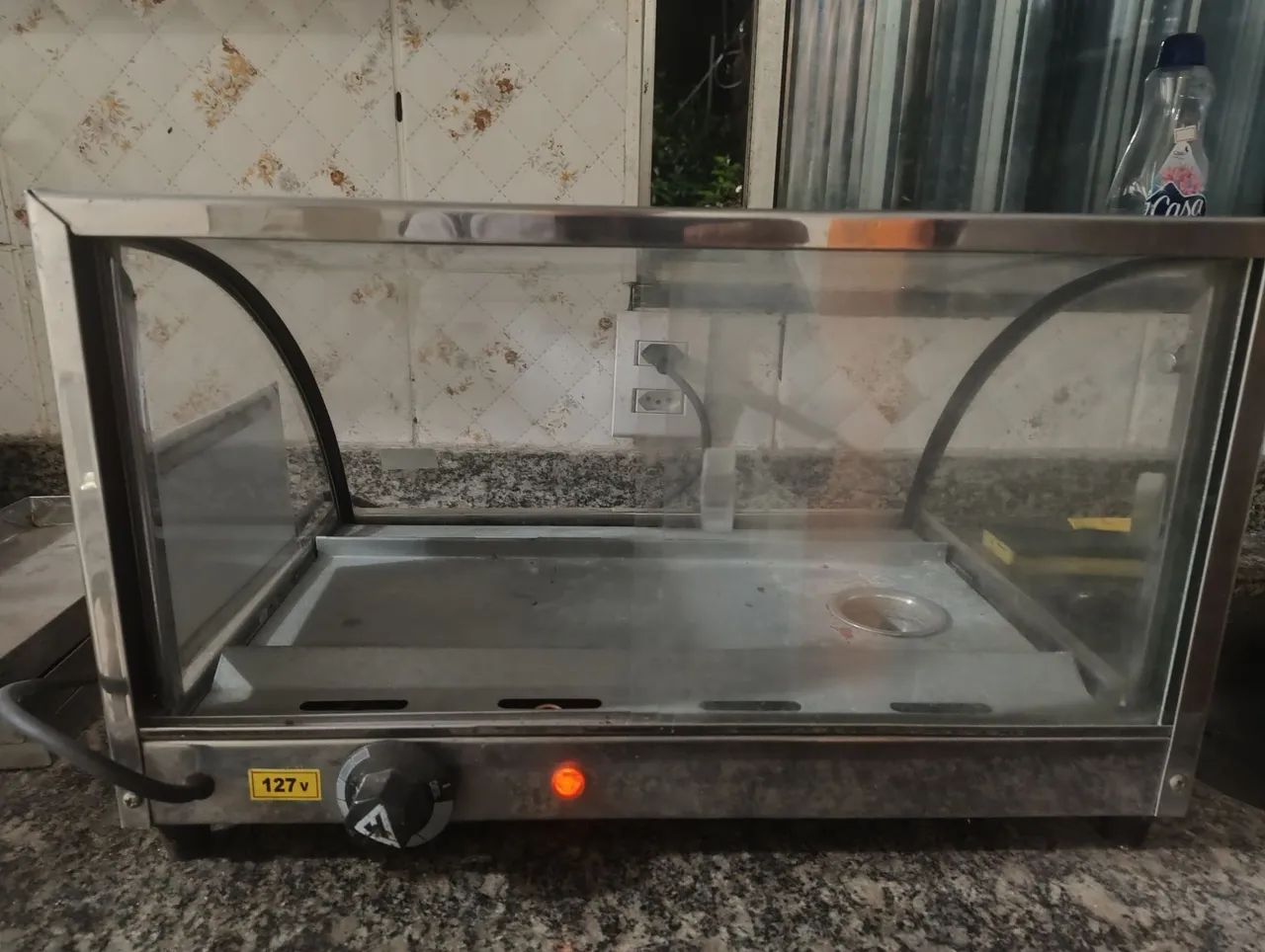 Estufa para 3 bandeijas funcionando com as bandejas  - Foto 2