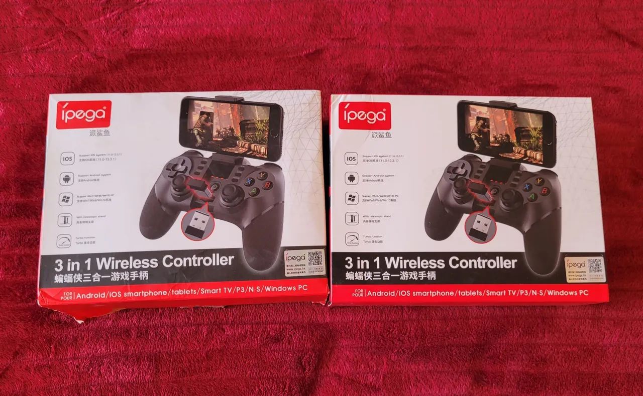 Controle 7 em 1  compatível com SMART TV 