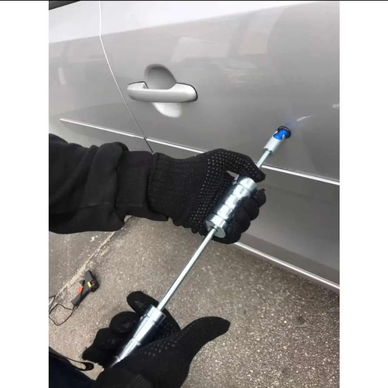Kit repuxadeira em aço+pistola de cola quente