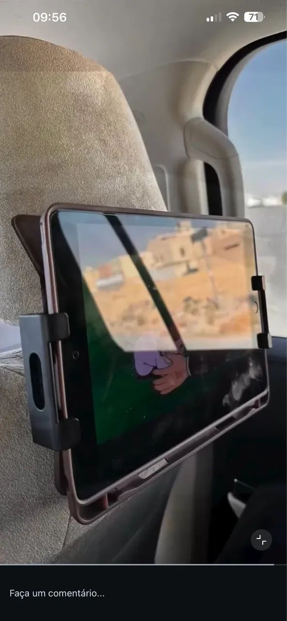 Suporte veicular tablet/celular baseus