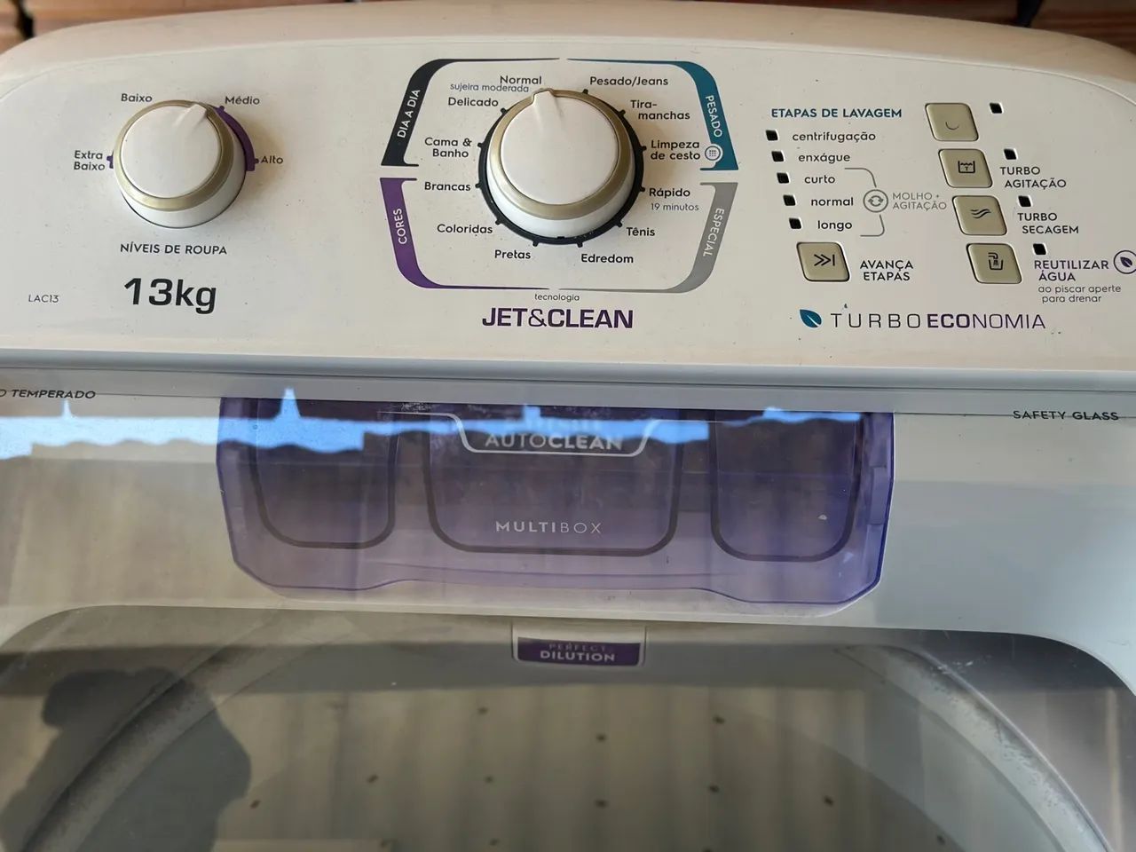 Máquina de lavar 13kg Electrolux 