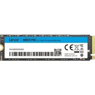 SSD M.2 LEXAR NM610 PRO 1TB M.2 2280 NVME Gen 3x4 LEITURA 3300 MB/S GRAVAÇÃO 2600 MB/S LNM