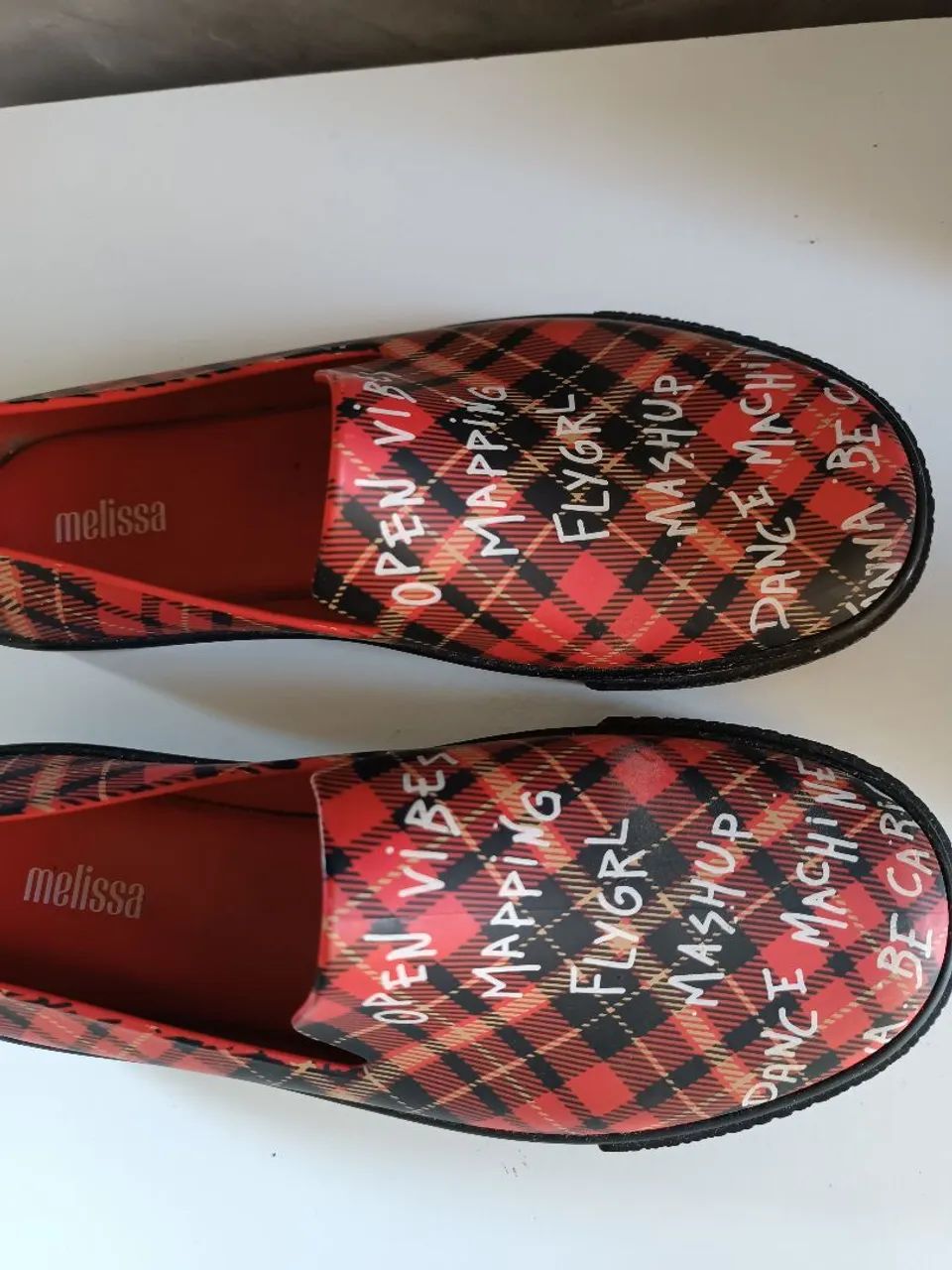 Melissa - Sapatilha Plaid Open Vibes - Foto 3