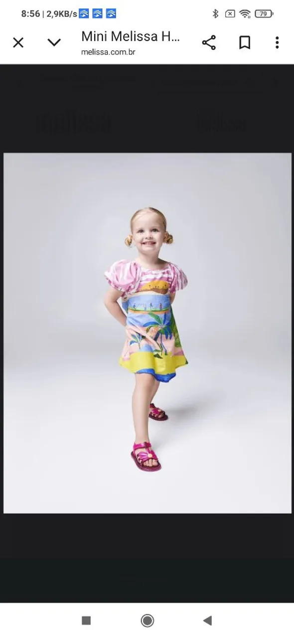 Sandálias Mini Melissa Rosa - Conforto e Estilo