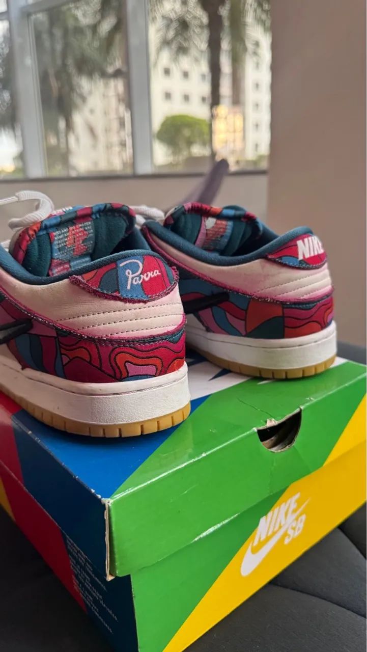 Nike Dunk Low SB x PARRA - Foto 4