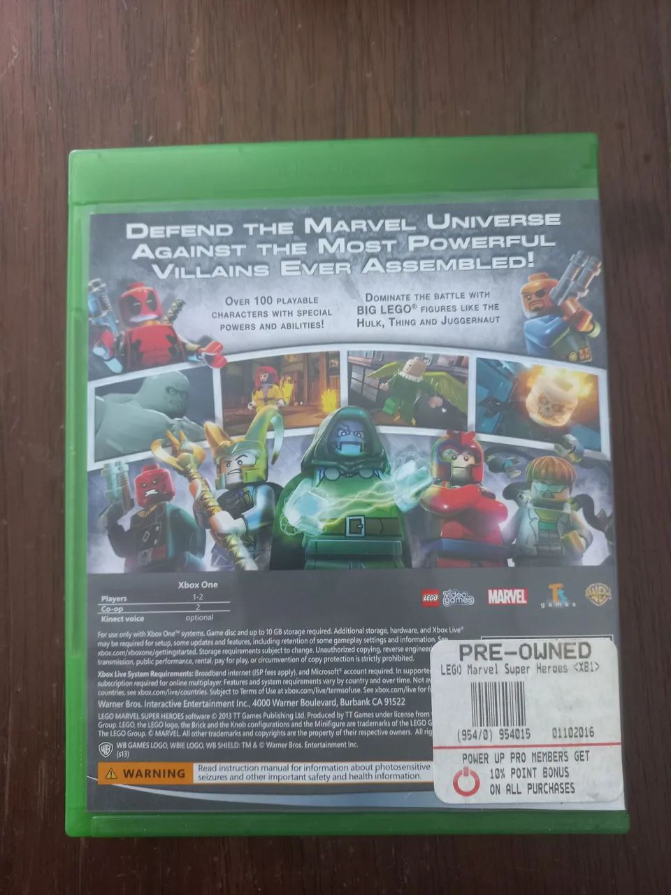 Jogo LEGO Marvel Super Heroes Xbox One - Foto 2