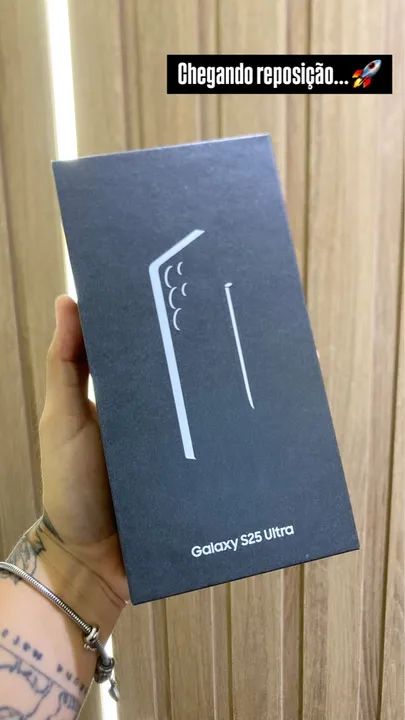 Galaxy S25 e S25 Ultra 5G 256GB e 512GB (Novo) Garantia e Nota Fiscal
