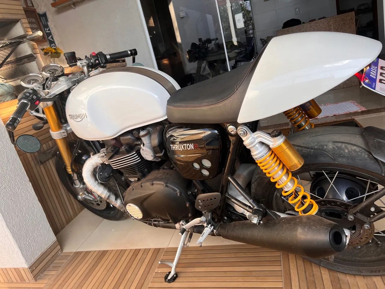 Vendo Triumph Thruxton  1200 cilindradas - Foto 4