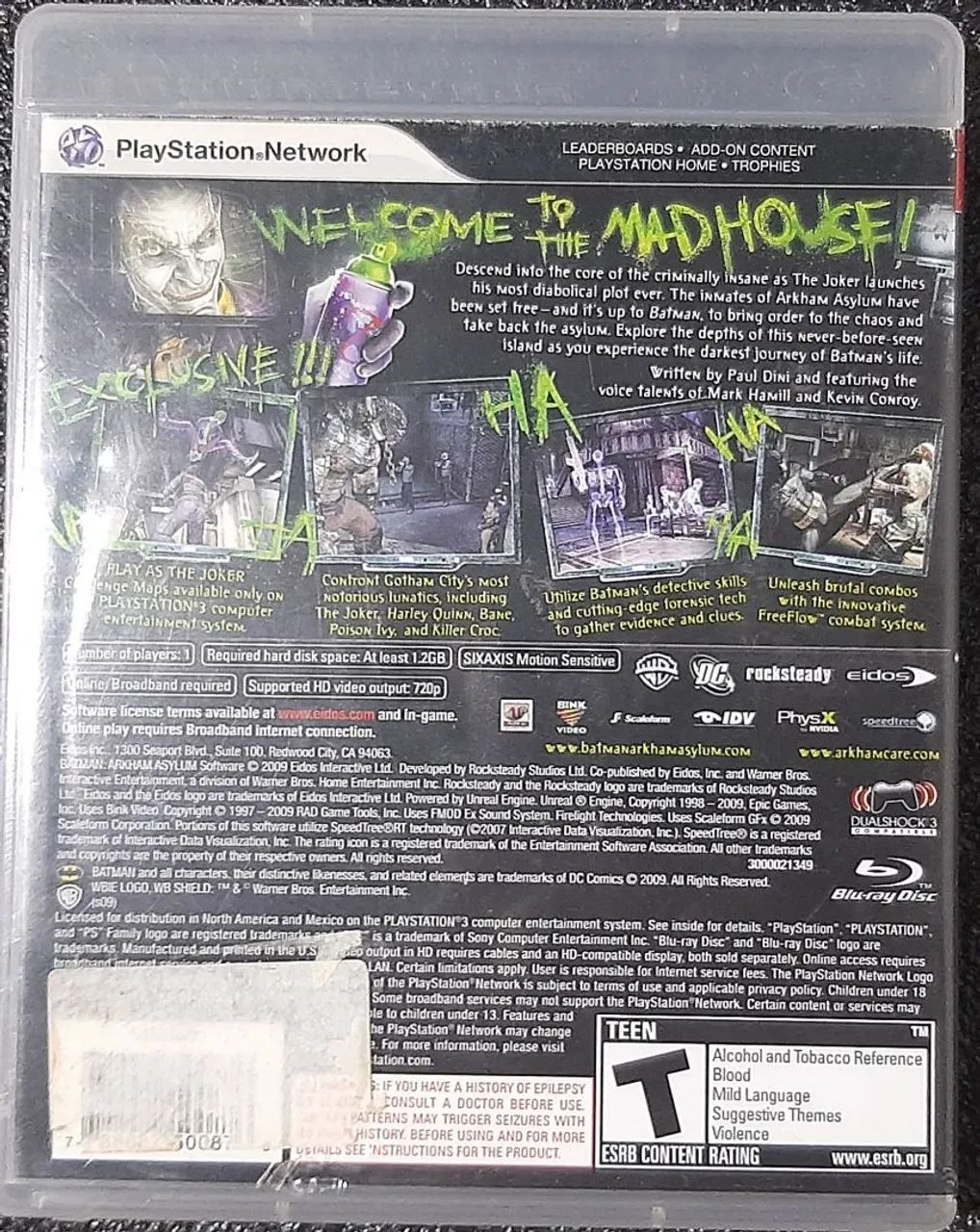 Batman arkham asylum ps3 semi-novo - Foto 4