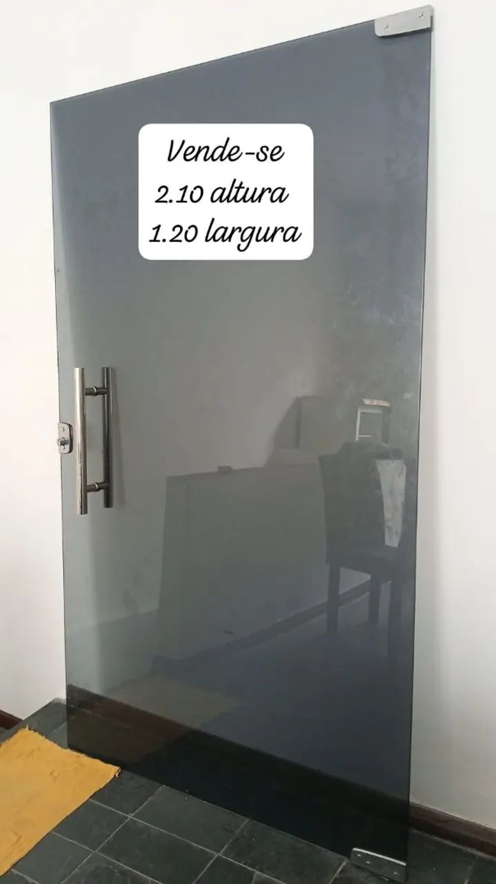 Porta de vidro