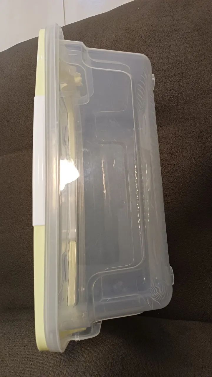 Caixa organizadora Cajovil com trava 5,6 L - Foto 3