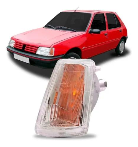 Pisca Seta Peugeot 205 1990 1991 92 1993 1994 Sedan Cristal - Foto 4