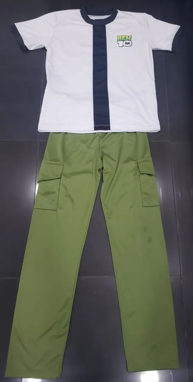 Fantasia Ben 10 Tam. 10-12 anos Sulamericana - Foto 2