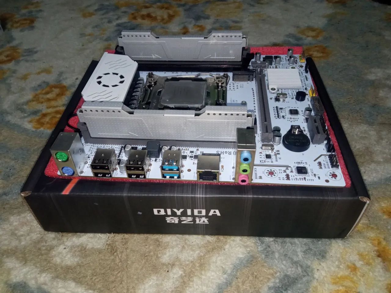 Kit Novo Xeon Placa Mãe +Processador+Memória RAM DDR4 - Foto 2