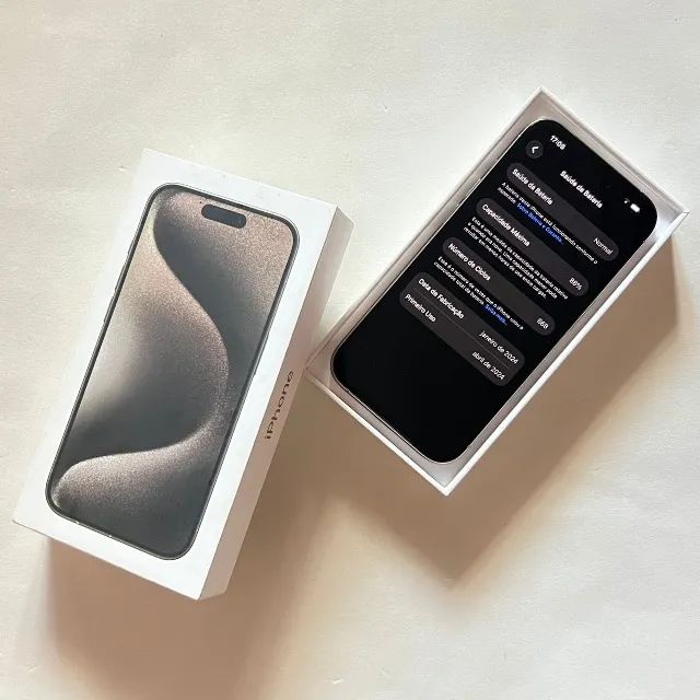 iPhone 15 Pro 256GB (Impecável) - Celulares e Smartphones