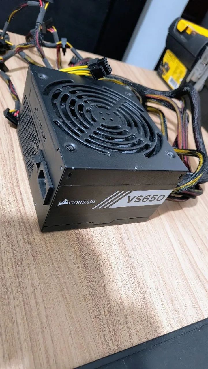 Fonte 650w Corsair 80 Plus - Foto 2