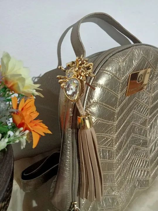 Bolsa Carmen Steffens estilo mochila. - Foto 4