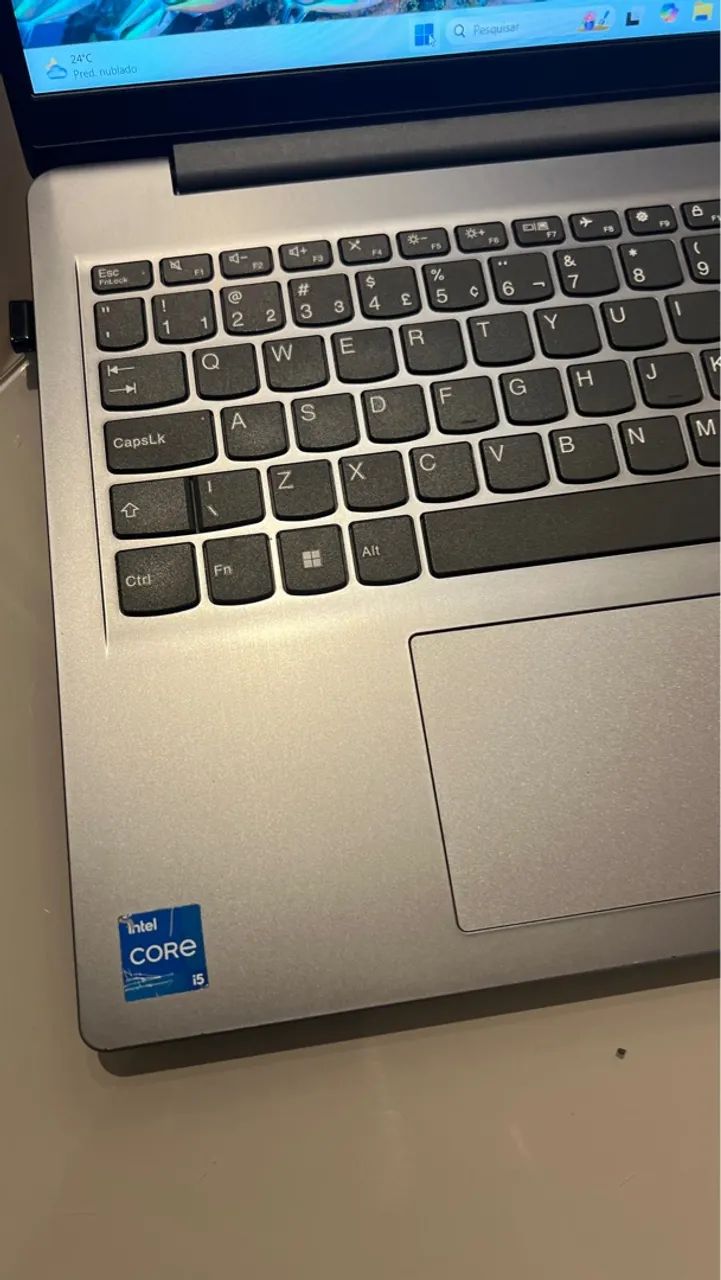 Notebook Lenovo Core i5-11ª/8G-3200mhz/ SSD nvme 512G/FULLHD/GARANTIA-Nota Fiscal - Foto 4