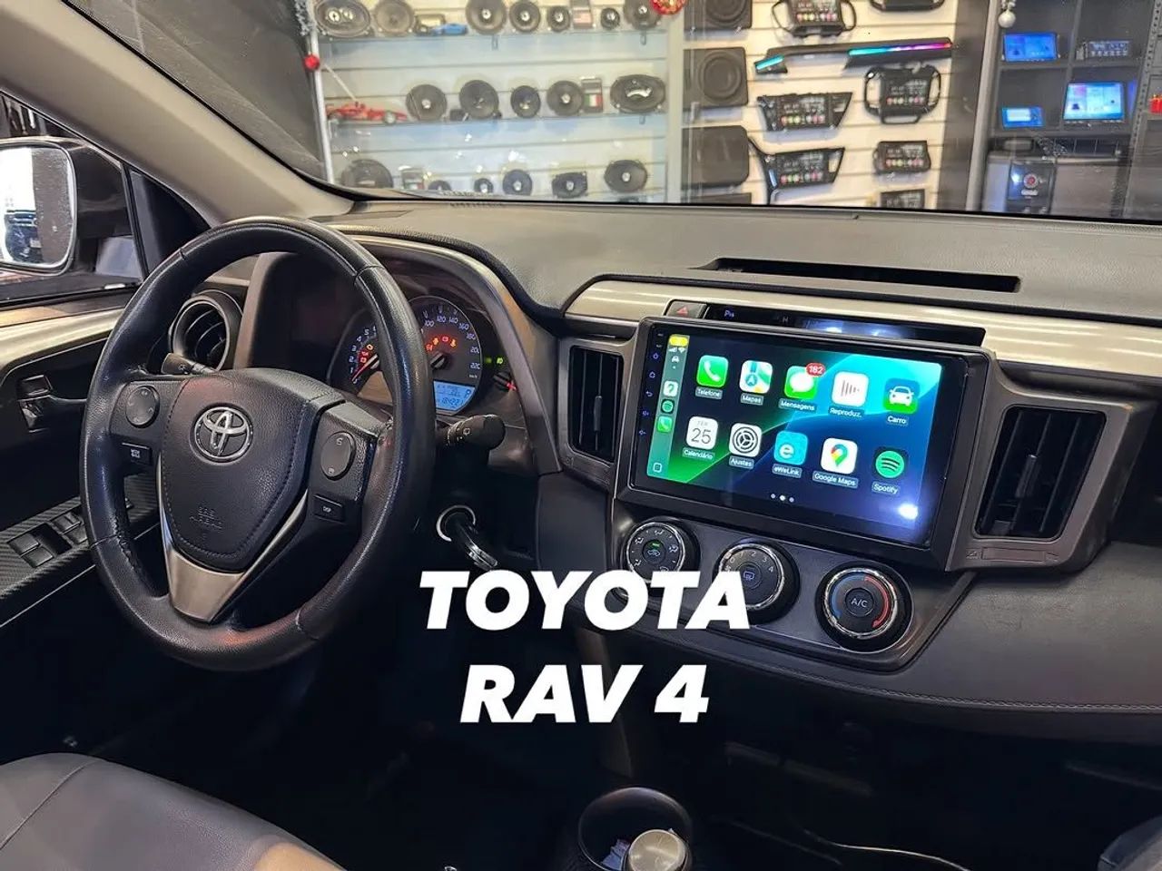 Multimídia Android Toyota Rav4 