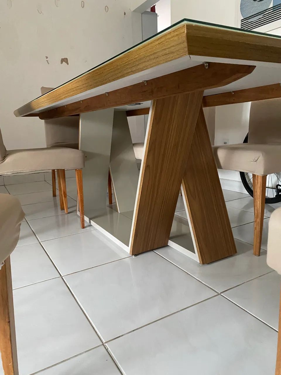 Mesa de jantar 6 lugares 64994314926081124