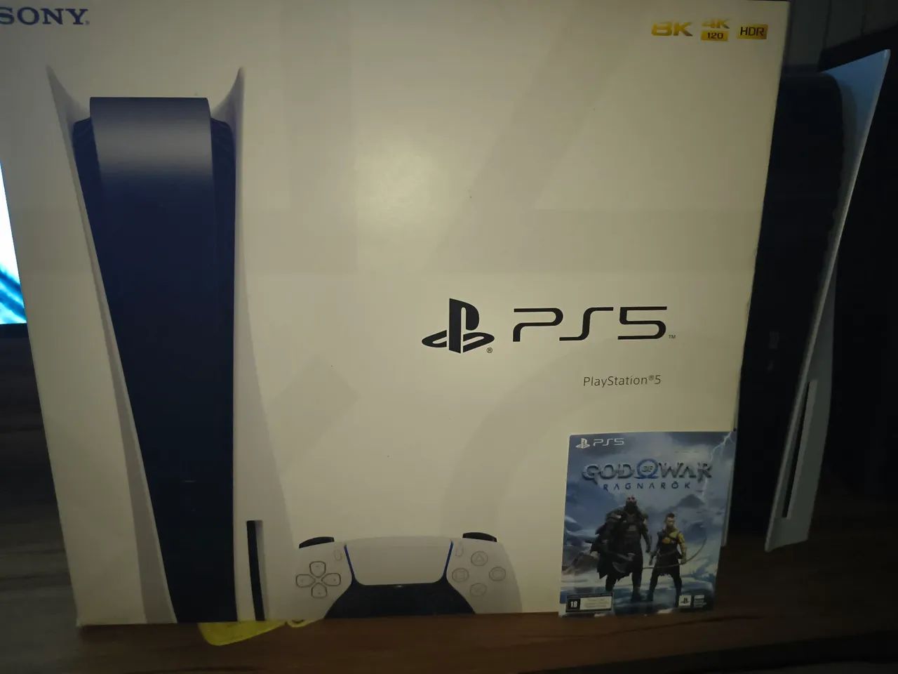 PS5 fat conservado com jogo indo junto 