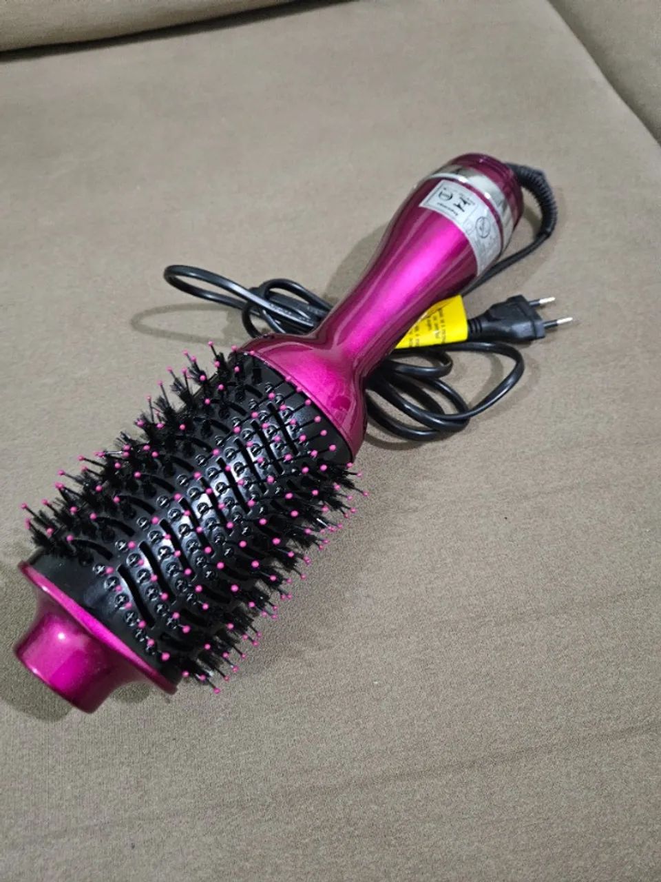 Escova Secadora de Cabelo Chrome Pink - Mondial - Foto 2