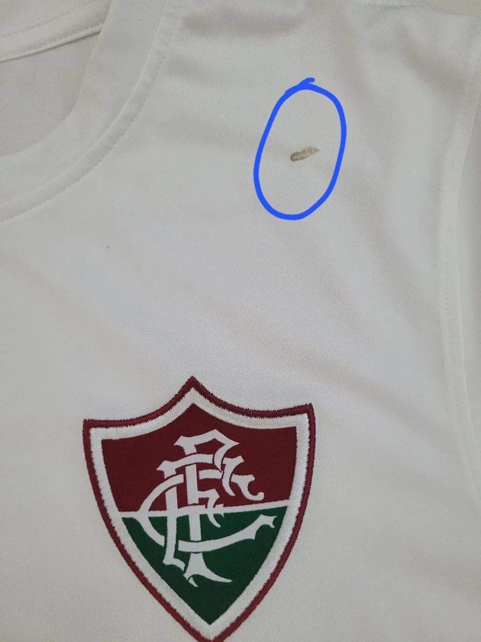Camisa Under Armour Fluminense - Branca - Tamanho M - Foto 5