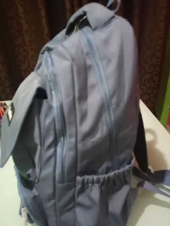 Mochila Escolar Azul - Unissex - Foto 2