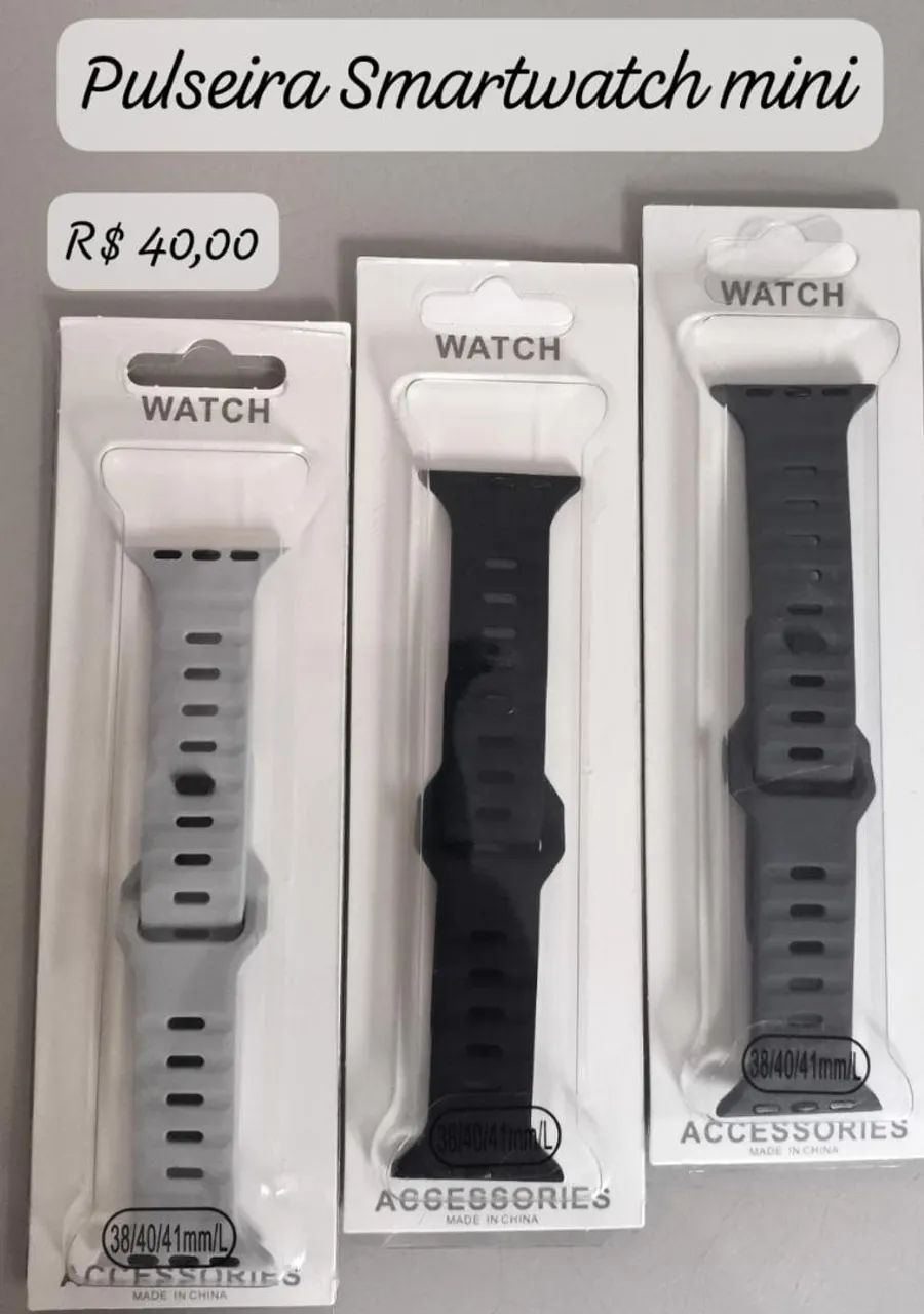 Pulseiras Smartwatch tamanhos diversos - Foto 4