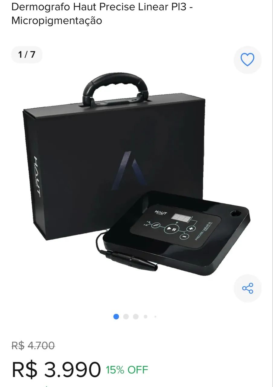Dermógrafo de Micropigmentação Haut