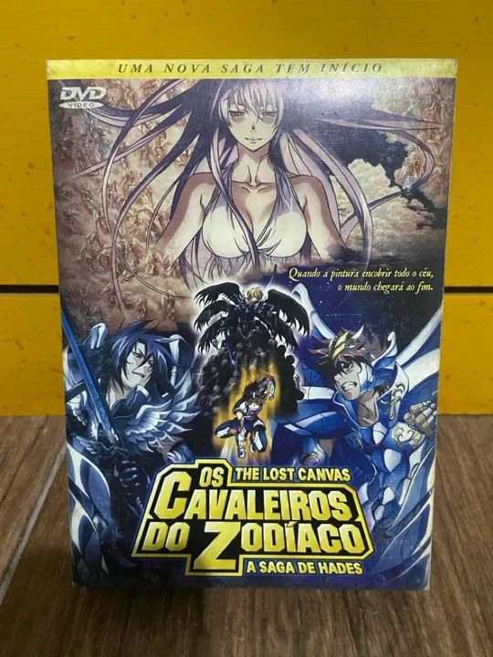 Cavaleiros do Zodíaco - The Lost Canvas vol 01- Saga de Hades - DVD