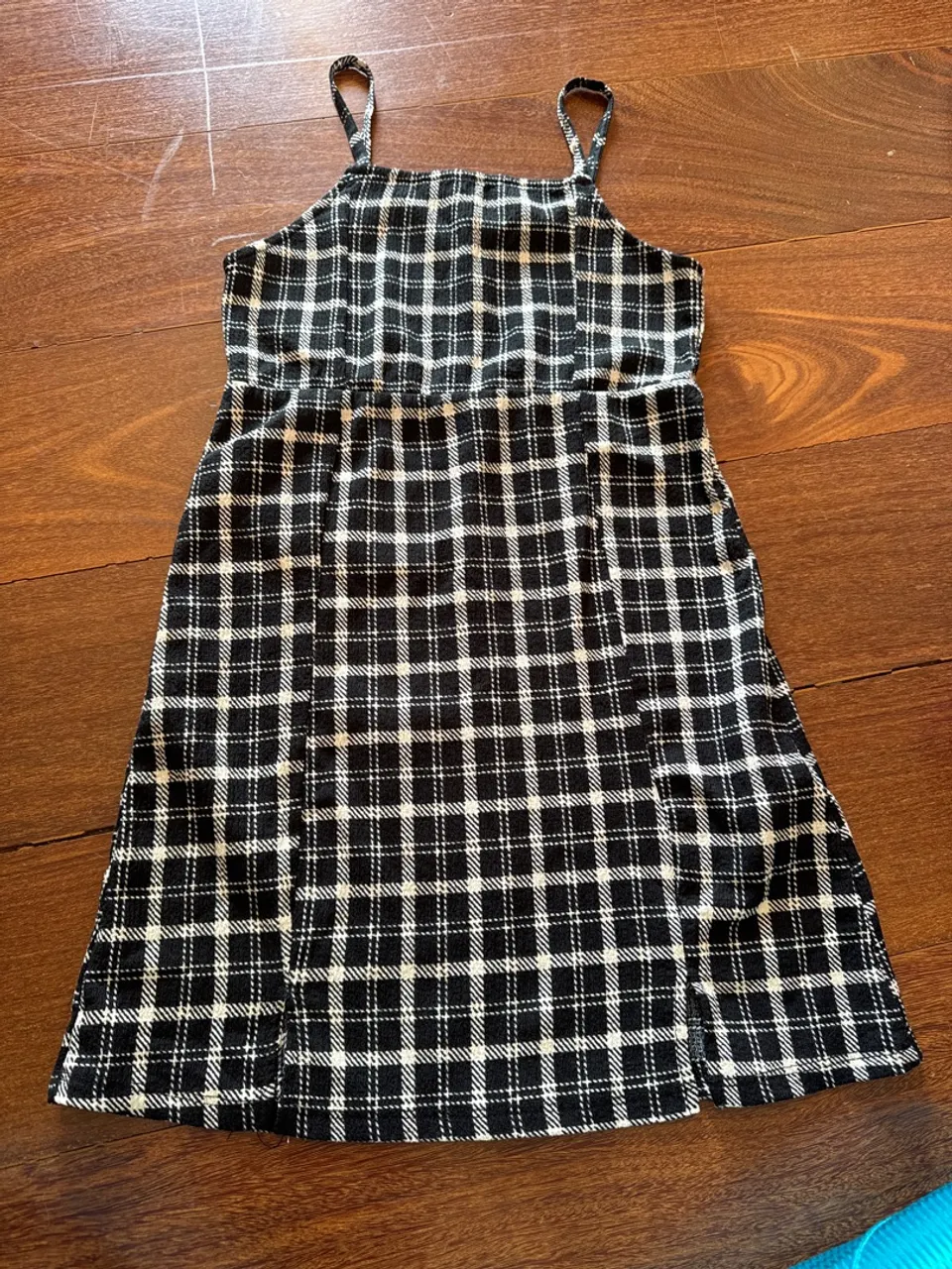 Vestido xadrez infantil
