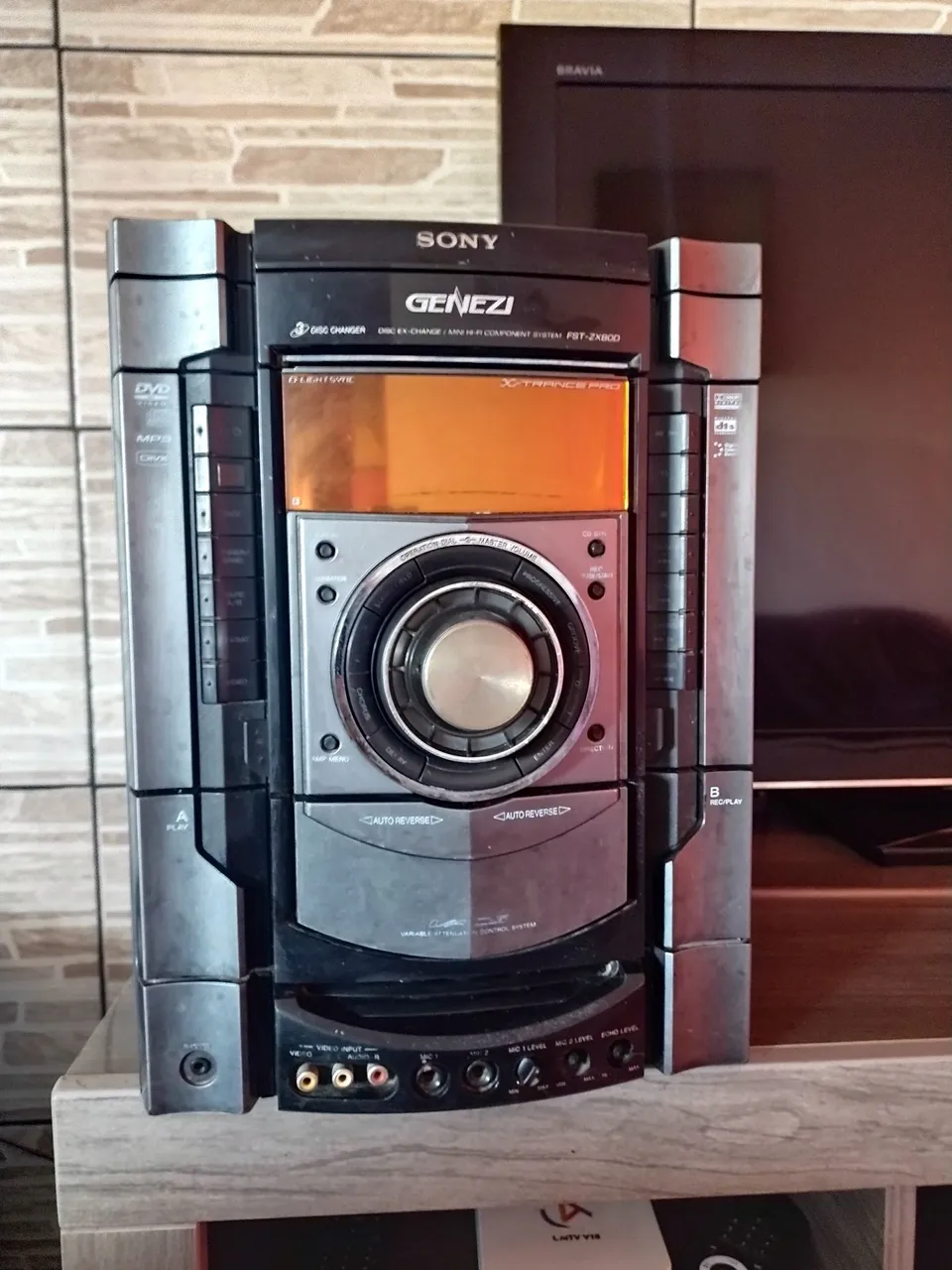 Mini System Sony Genezi DVD/MP3