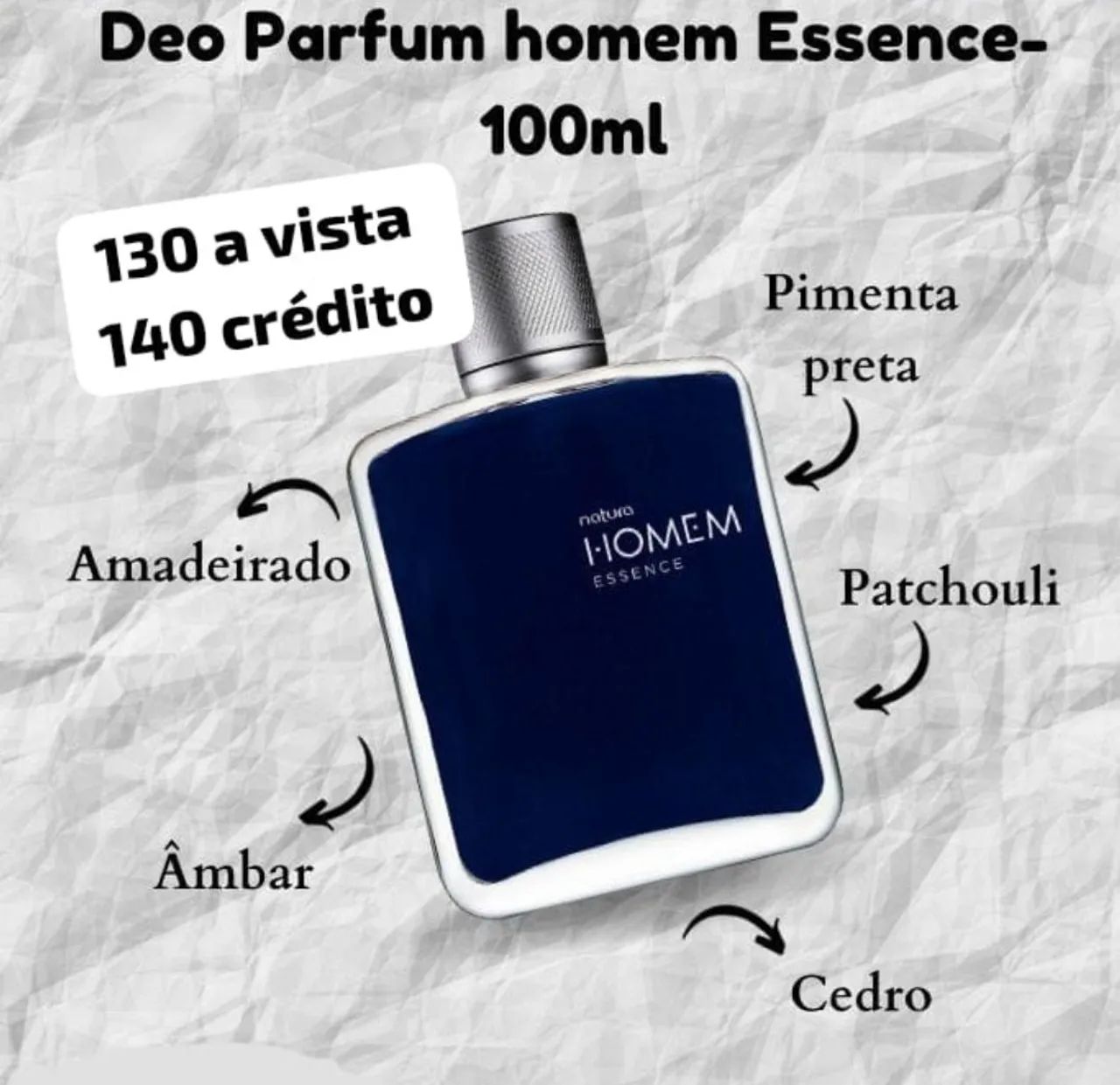 Deo Parfum Homem Essence - 100ml