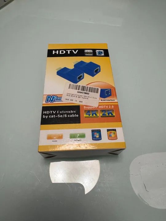 Extensor HDMI 4K por cabo Cat-5e/6 - Novo