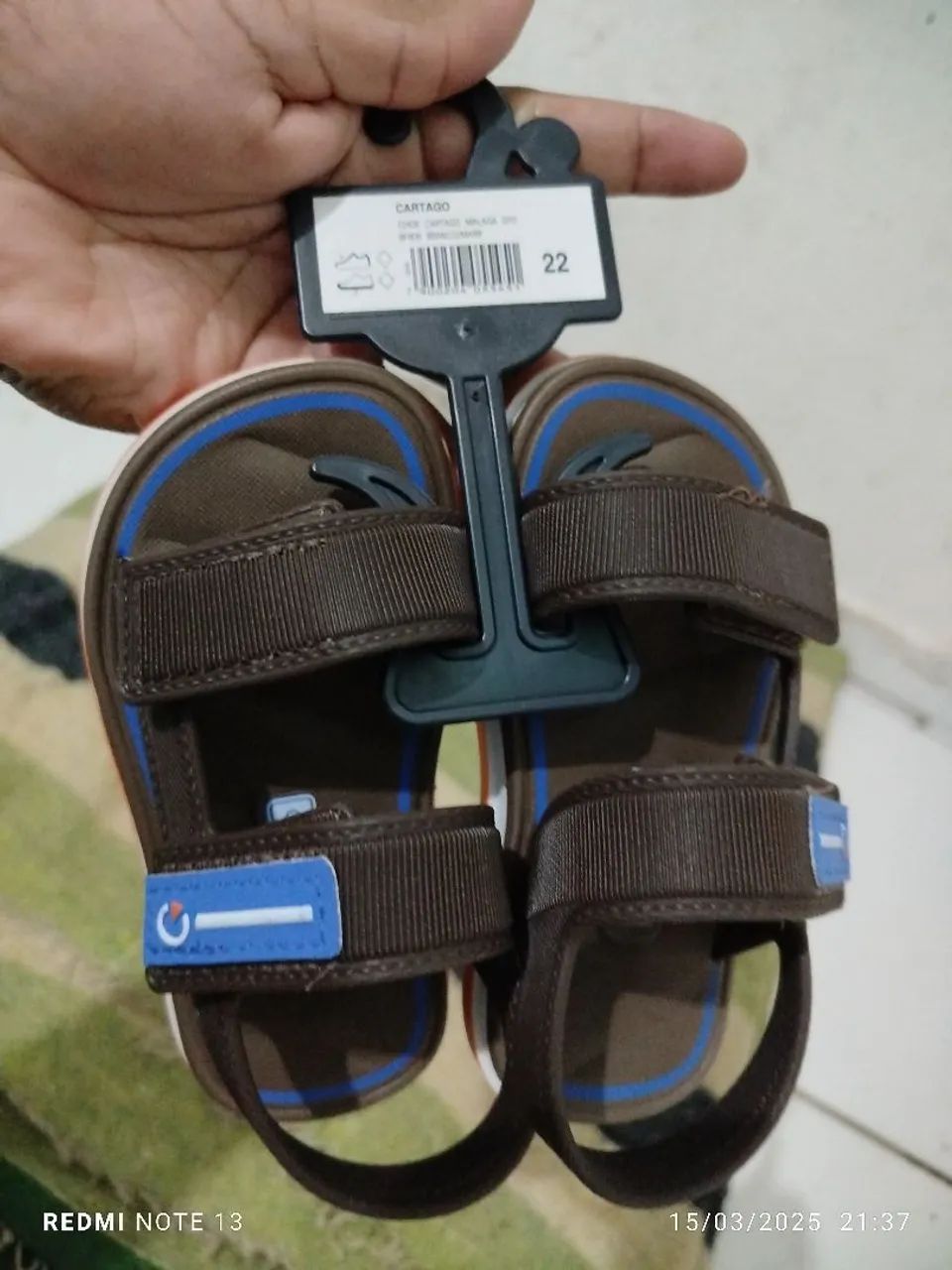 Sandália Cartago N°22