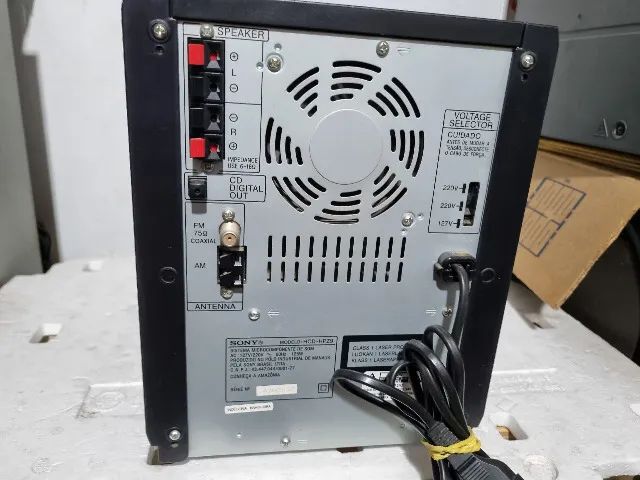 Micro System Sony Cmt- Hpz9 | 140w :) - Prata | Cinza. - 140 W - Foto 2