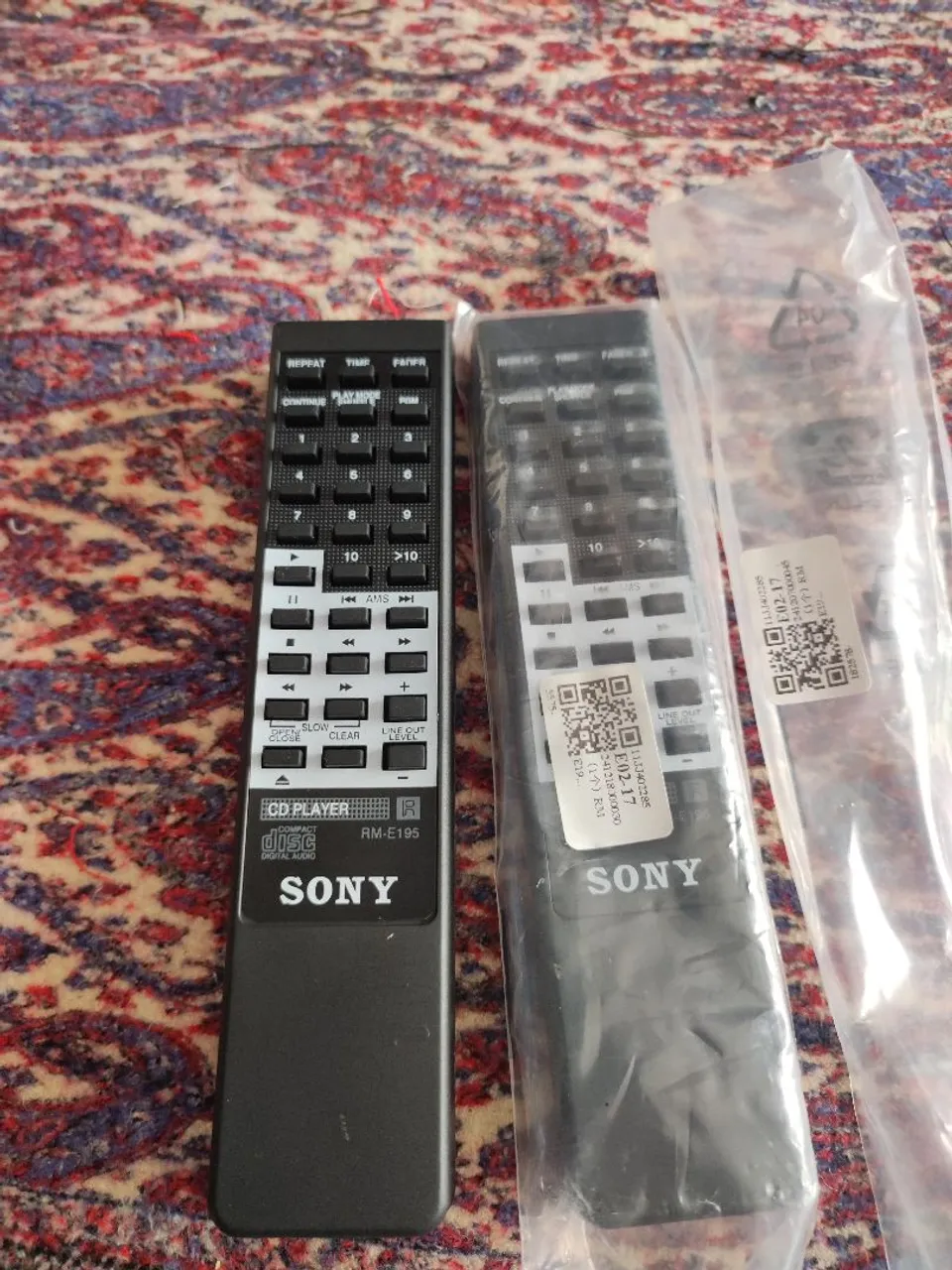 Controle Remoto Sony para CD Player RM-E195