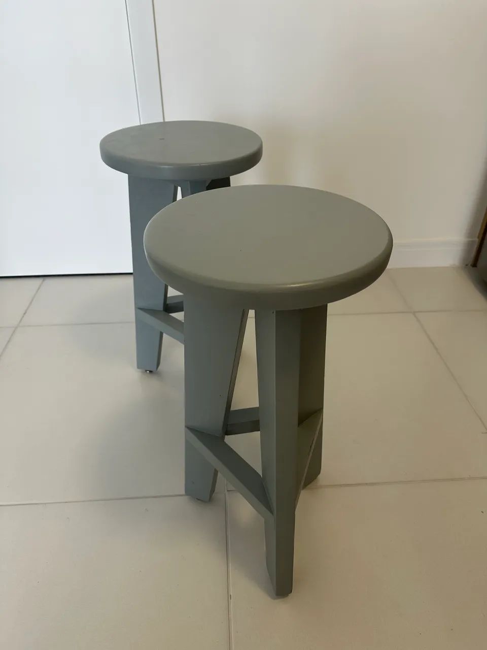 Banquetas de madeira maciça 64291264542849122