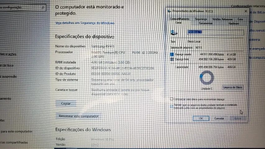 Notebook Samsung RV411 - Intel P6100 2.00Ghz/4GB/500GB - Foto 4