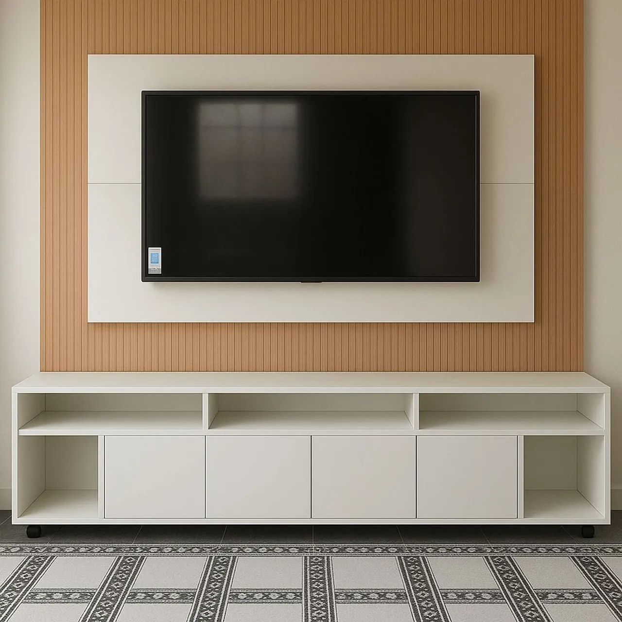 J.E Rack para TV com Painel novos