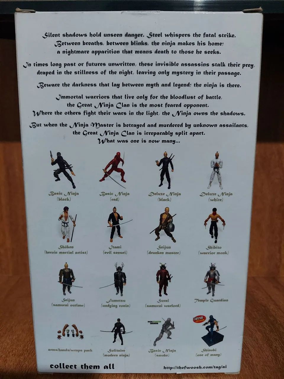 Articulated Icons The Feudal Series Deluxe Ninja (White) - Hobbies