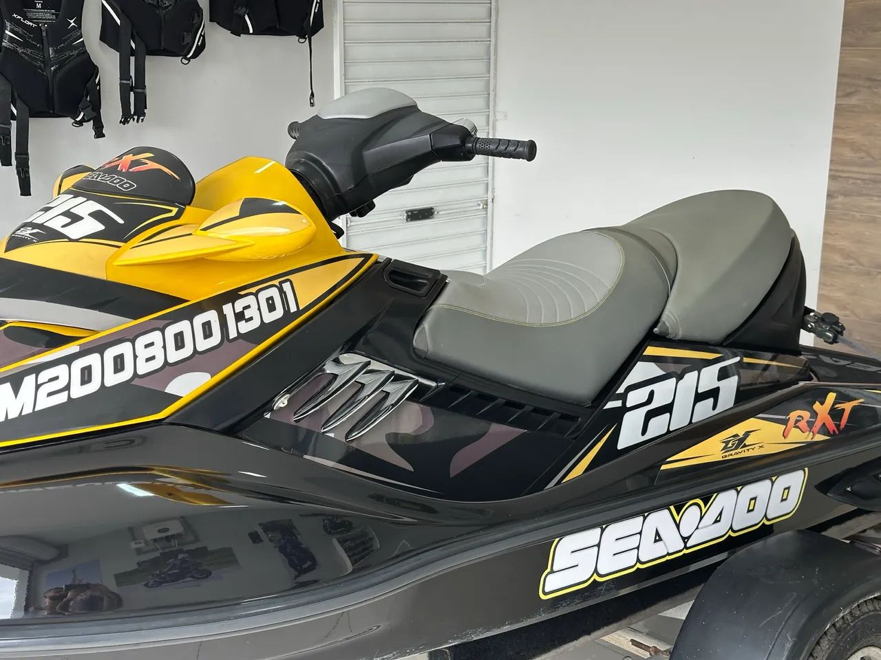 Jet ski Sea Doo rxt 215 ano 2007 com carretinha  - Foto 12