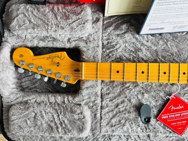 Fender American Professional II Stratocaster - Preta (Semi-Nova) - Tarracha com Trava - Foto 6