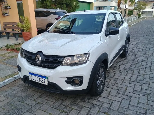 Kwid Zen 2019 completo, pneus novos, estudo troca
