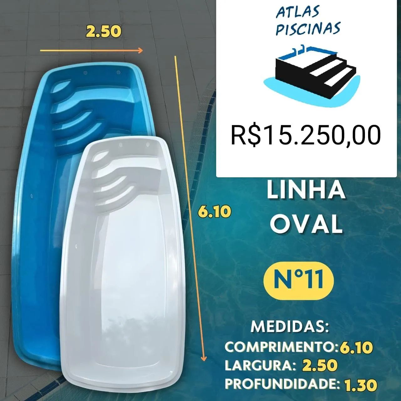 Piscina direto da fábrica  - Foto 3