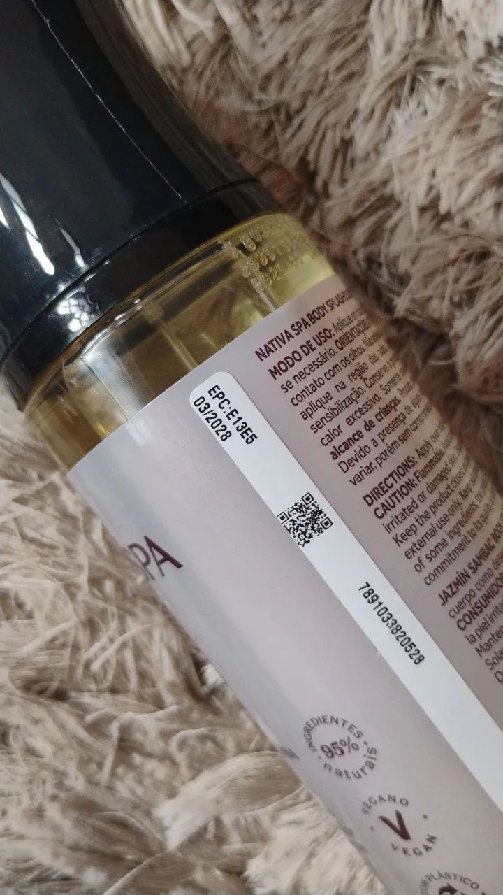 Nativa SPA Jasmim Sambac Body Splash - 100ml - Foto 2
